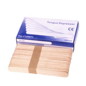 Disposable Birch Wooden Tongue Depressor with good price 