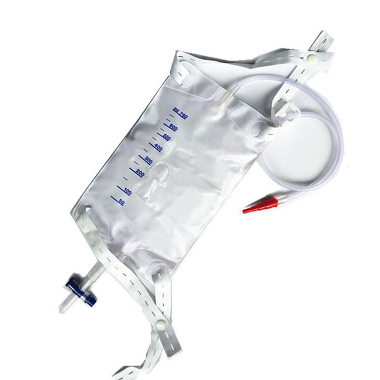Disposable Medical sterile urine leg bag collector for single use