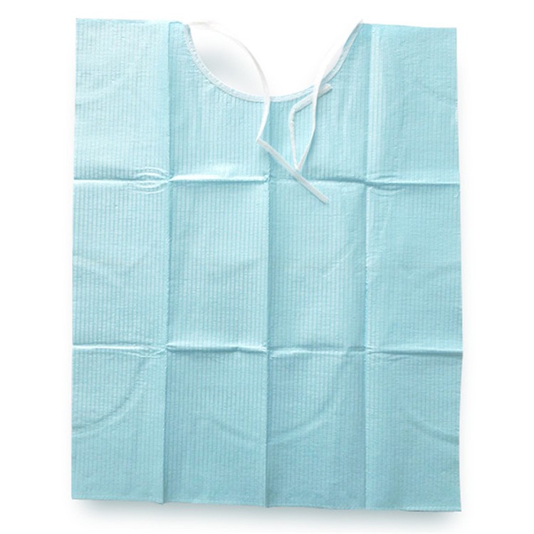 Disposable colorful Waterproof Patient Dental Bibs for adult children use 