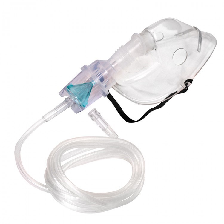  Disposable medical pvc oxygen nebulizer mask for infant pediatric adult 