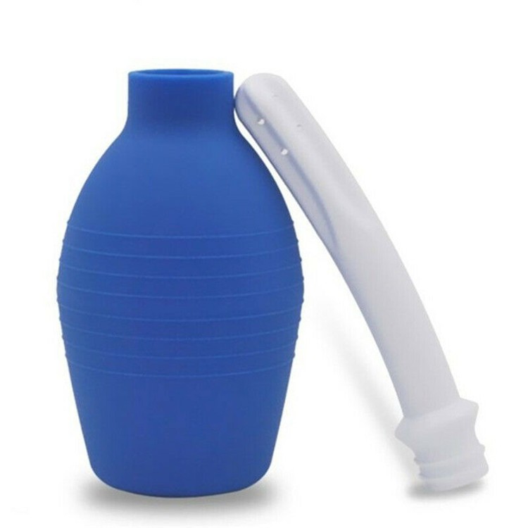 Silicone Enema Bulb Anal Clean Douche Vaginal Washing Enemator for adult use 