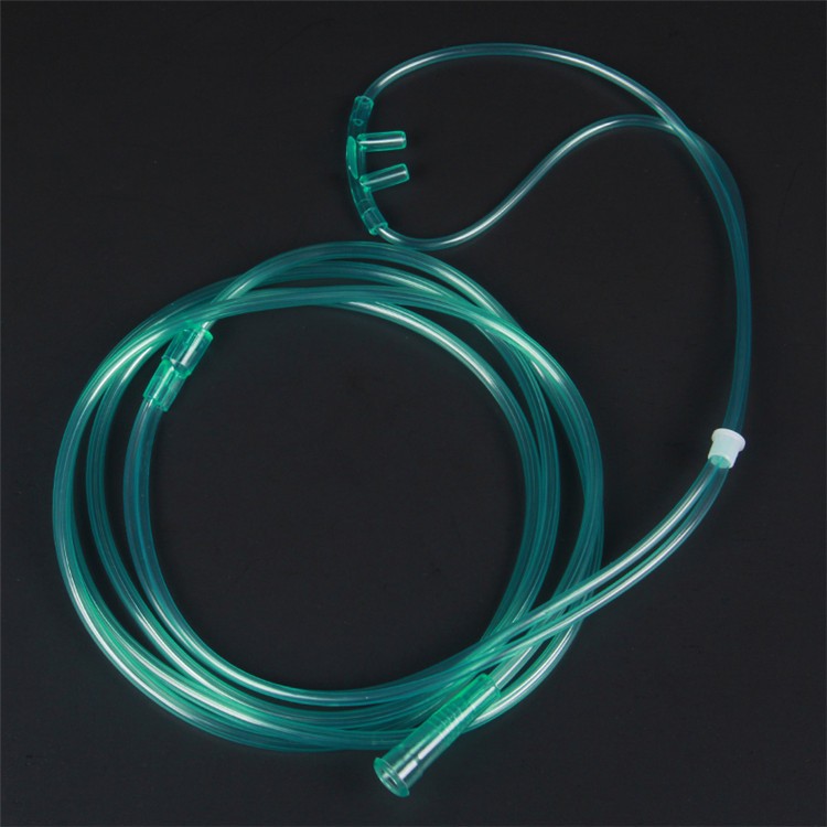  disposable PVC nasal oxygen cannula tube for infant and adult 